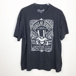Guns N' Roses 'Paradise City' T-Shirt (Charcoal)